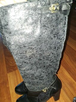 Dámské luxusní kozacky Baťa, vel 40 - 4