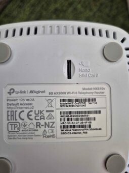 O2 TP-Link 5G Modem NX510vZ2 - 4