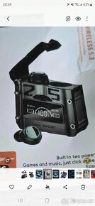 Bezdrátová sluchátka s herním módem a LED displej - 4