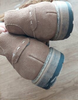 Vel. 43 kožené kotníkové boty - 4