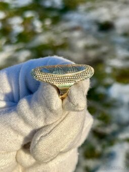 Zlatý prsten 3,29g - 4