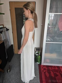 Svatební šaty vel. 36-38 - 4