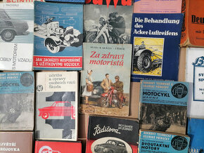 Moto literatura 1930-1960 102kusů knih - 4