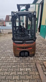 Linde E18-01, zdvih 5500mm, zánovní baterie - 4