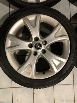Alu kola Škoda R17 5X112 LETNÍ PNEU 225/45 R17 PALLAS - 4