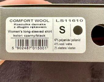 Brubeck tričko s dlouhým rukávem Comfort wool - 4