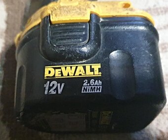 AKU VRTACKA DEWALT DC 740,VRTACKA FUNKCNI,BATERIE NEFUNKCNI - 4