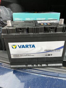Trakční baterie Varta Professional Starter 75Ah - 4