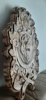 Drevený obraz Poľovnicke motivy 45×63cmhr.4cm. - 4