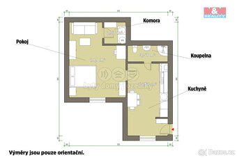 Pronájem bytu 1+1, 41 m², Plzeň, ul. Radyňská - 4