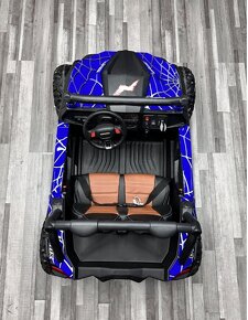 Elektrické autíčko Buggy 4x4, model 2023, modrý spiderNove - 4
