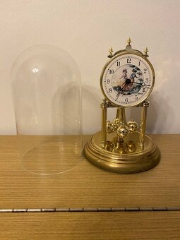 RETRO. Stolní hodiny Hermle - 4