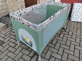 Cestovní postýlka 124cm + matrace - 4