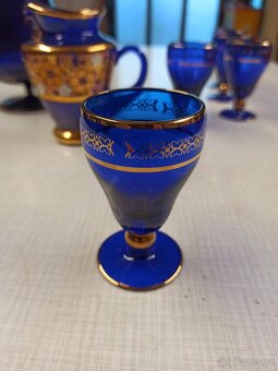 Modré sklo - Napoleónky - 4