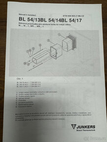 JUNKERS odtah spalin BL54/13 - 4