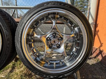 Alu kola 5x100 r16 Schmidt Space + letní pneu 215/40/16 - 4