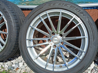 Alu kola DOTZ pro BMW X3,dvourozměrné 19",letní pneu - 4