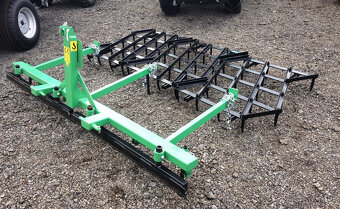 Nesené hřebové smykobrány za traktor, malotraktor 190 cm+ - 4