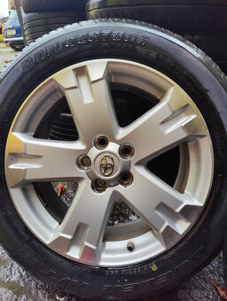 Prodám originál TOYOTA alu disky 18" +TPMS+235/55/18 - 4