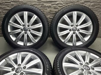 17" Originál VW Stockholm 5x112 zimni pneu - 4