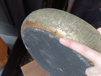 Podnos keramický - zlatá patina - 4