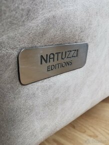 Luxusní Natuzzi elektrický gauč (pravá italská kůže) - 4