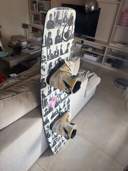Prodám wakeboard DUP SDR PRO 150cm - 4