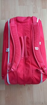 Tenisový bag Wilson Super Tour Red 15Pk 2025 - 4