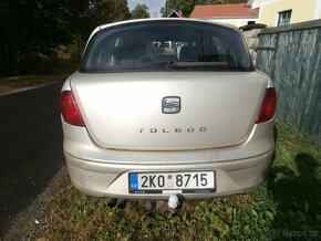 Prodám SEAT TOLEDO III 1.9 TDI PD STK 8/2026 TAŽNÉ - 4