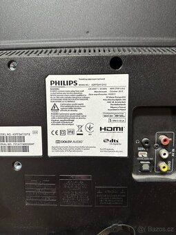 Prodám TV Philips 43PFS4112/12 – 43” Full HD LED - 4