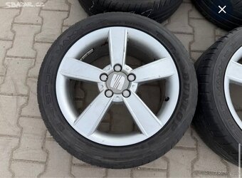 4x al kola 5x112 17 + pneu letní 225/45 R17 - 4
