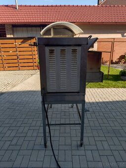 Gril na kuřata - kombinovaný dřevo/elektrika - 4