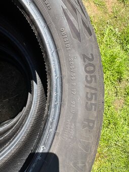 Letní Continental 205/55/17 DOT30/20 vzorek 5,7mm - 4