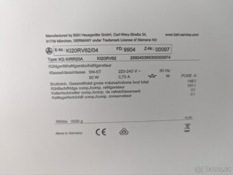 Vestavná lednice SIEMENS (bez mrazáku) - 4
