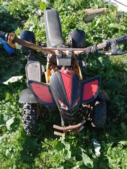 Prodám dětskou čtyřkolku mini quad 50ccm do 6až8 let - 4
