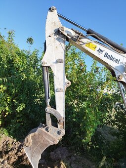 Pronajmu půjčím bagr Bobcat E32, 3,4t. - 4