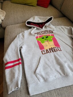 Nová dámská mikina The Mandalorian Grogu zn. Star Wars,v.S-M - 4