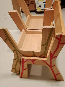 Kidsonroof - nábytek série Volume Zero - stůl, lavice, židle - 4