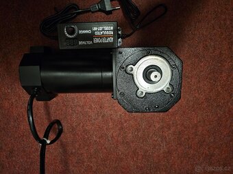 Motorek na gril na 220V s Trafem s Regulací 1-60 Otáček - 4