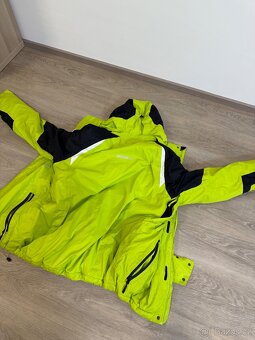 Zimní bunda kalhoty lyžování snowboard set - 4