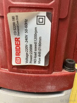 diamantová jádrová vrtačka 332) - 4
