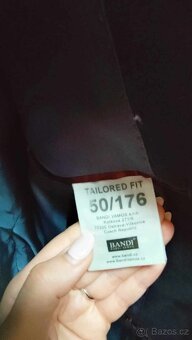 Tmavě modrý oblek Bandi - 4