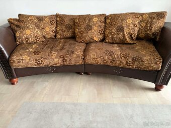 Rustikální trojdílná sedačka - 4