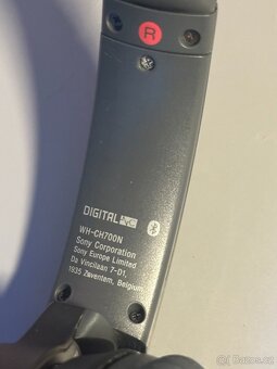 Bluetooth sluchátka SONY WH-CH700N černá - 4