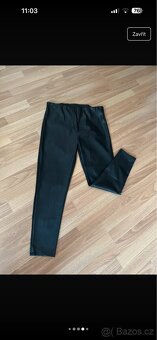 Kalhoty  imitace kůže  44 - 4