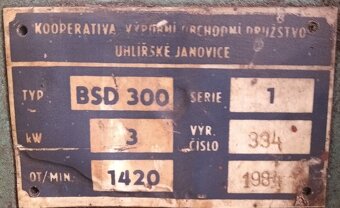 Stojanová dvoukotoučová bruska BSD 300 - 4