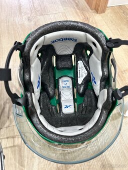 ✅ LEVNÉ HOKEJOVÉ PRILBY - BAUER + CCM + REEBOK - SIZE M ✅ - 4