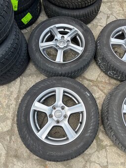 Alu kola 5x112 včetně zimních pneu 195/65 R15 - 4