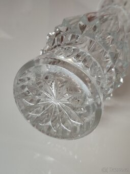 Váza křišťálová, 25 cm - 4