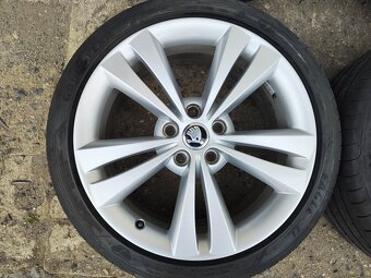 18"letní alu sada Neptune 5x112 origo Škoda Octavia 2 RS - 4